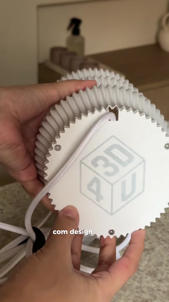 Luminária Abajur Opus -Mesa Cabeceira