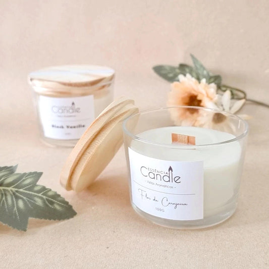 Vela Aromatica 100g Perfumada Decorativa Vegetal