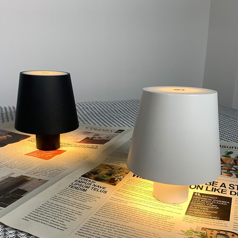 Lampada LED De Mesa Sem Fio De Vinho Whisky Abajur de Garrafa Touch Decoração