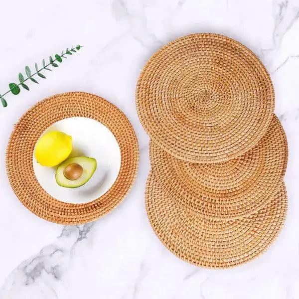 Descanso de Mesa em Fibra Natural – Versatilidade com Toque Artesanal