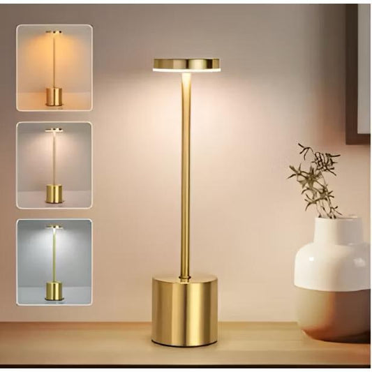 Luminária de Led Velena com Acendimento ao toque -Recarregavél