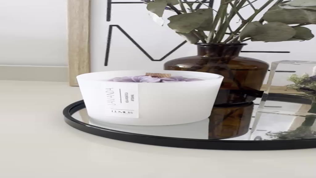 Vela Aromática Perfumada Lavanda 200gr