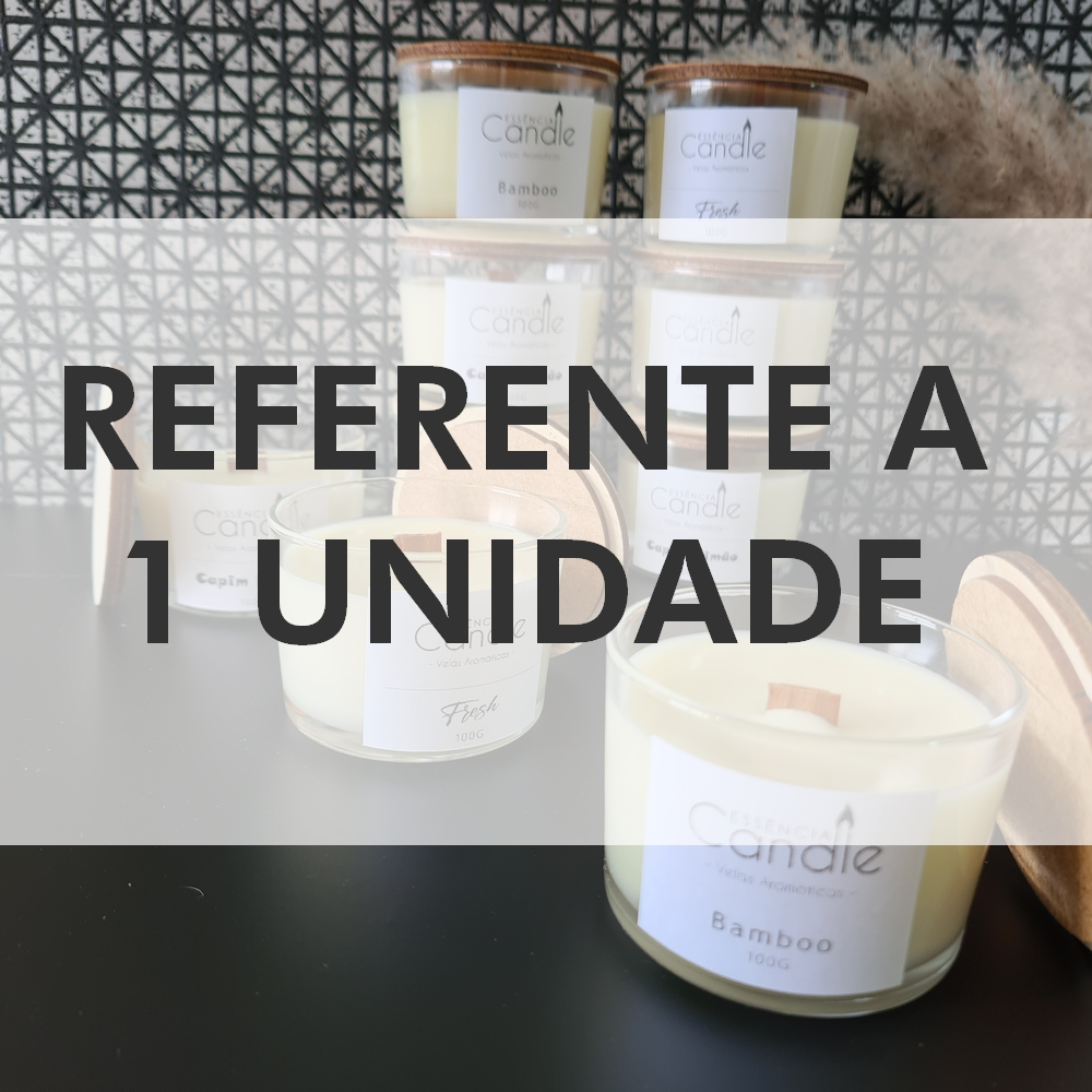 Vela Aromatica 100g Perfumada Decorativa Vegetal