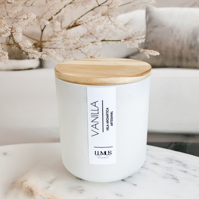 Vela Aromática Perfumada de Vanilla 200gr