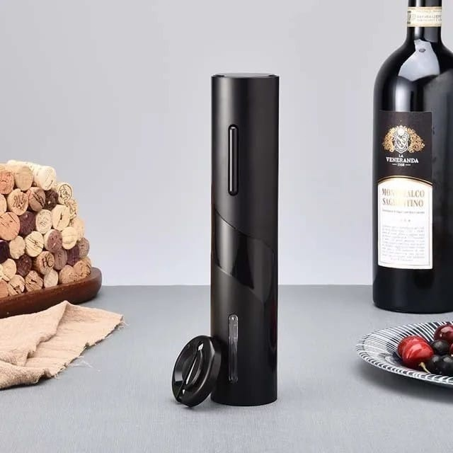 Kit Elétrico Premium para Vinho  4 em 1 – Mais praticidade, elegância e sofisticação para os momentos que merecem um brinde.