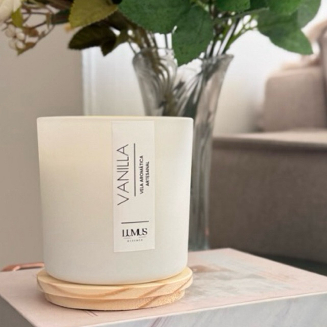 Vela Aromática Perfumada de Vanilla 200gr