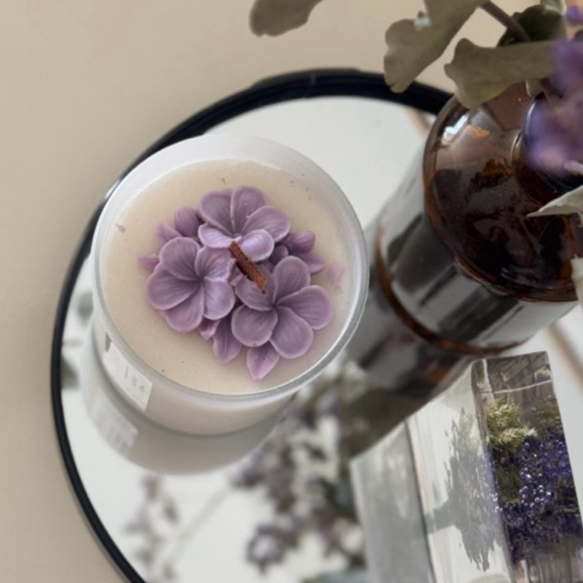 Vela Aromática Perfumada Lavanda 200gr