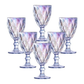 Jogo com 6 Taças Diamond Bico de Jaca – 340ml Beleza lapidada para brilhar à mesa.